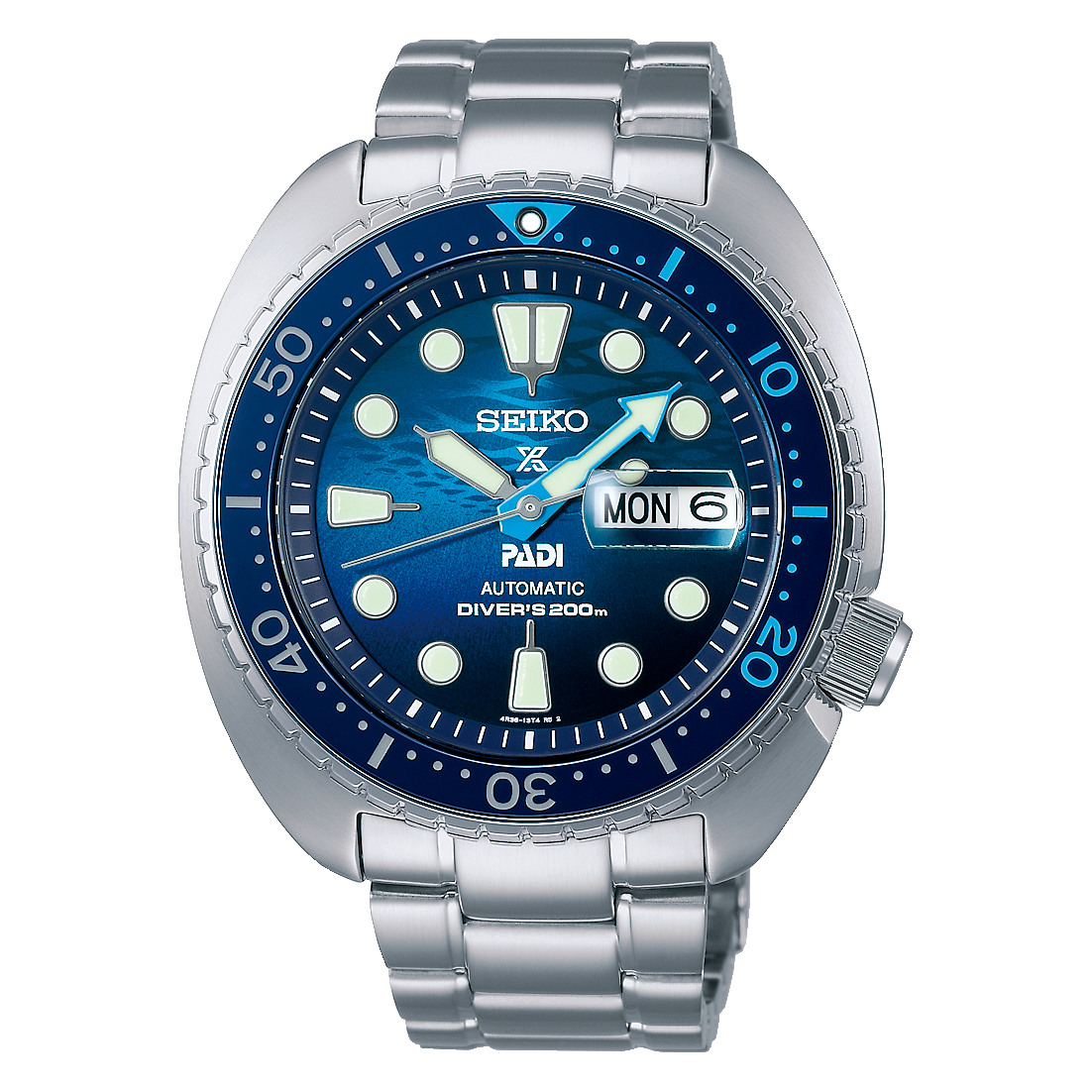 SRPK01K1 SEIKO KING TURTLE DIVERS 200 PADI SPECIAL EDITION SRPK01K1 - Image 1